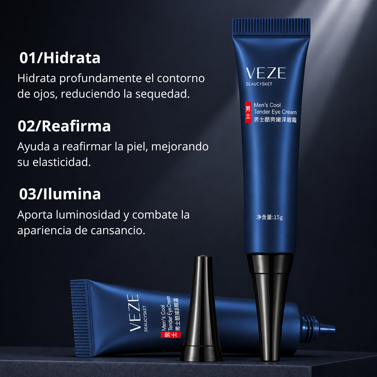 VEZE - !ELIMINA TUS OJERAS EN 10 DÍAS¡